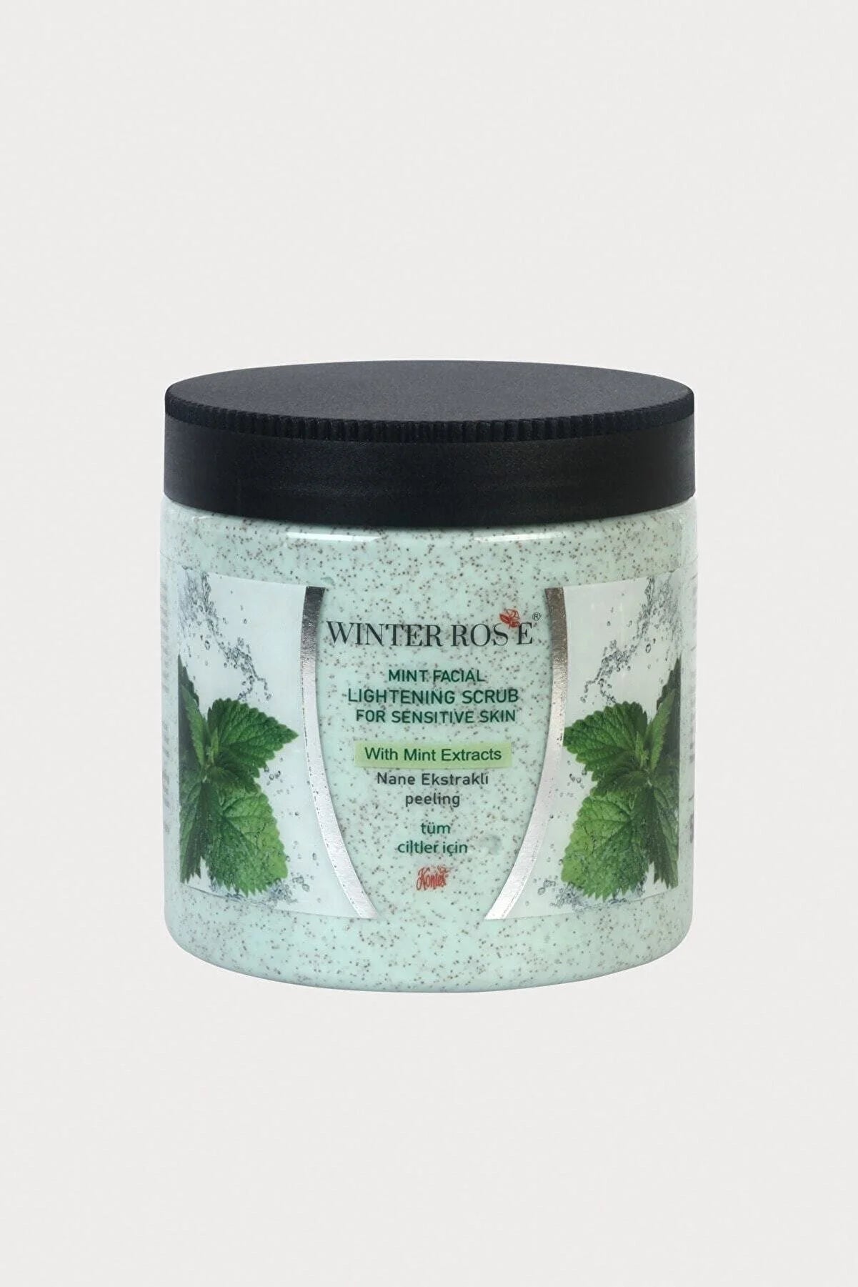 Kontes Winter Rose Mint Facial Lightening Scrub 500 gr - Aegean Vibe