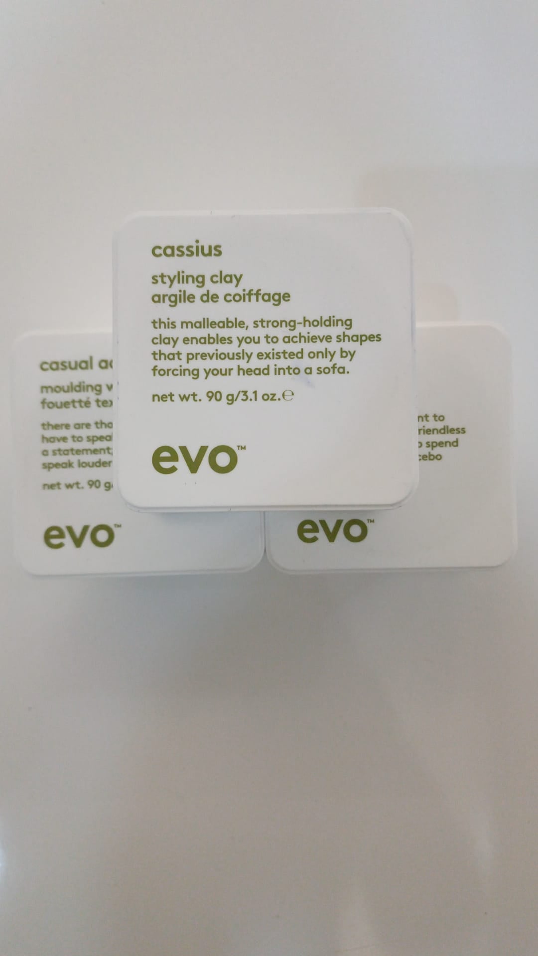 EVO Cassius Hair Styling Clay 90 gr - Aegean Vibe